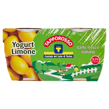 Yogurt Magro al Limone, 2x125 g